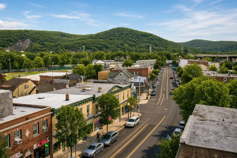 The Hudson Valley near Harriman, New York