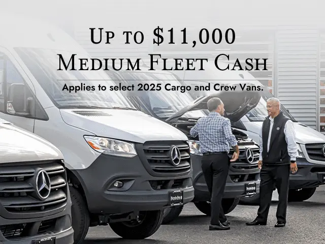 Up to $11,000 Medium Fleet Cash