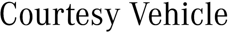 Courtesy Vehicle
