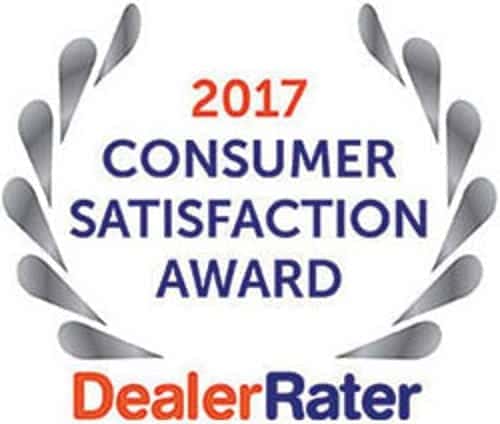 DealerRater Consumer Satisfaction Award